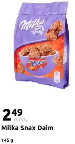Action Milka Snax Daim Angebot