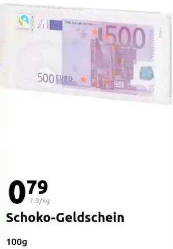 Action Schoko-Geldschein Angebot