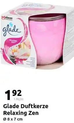 Action Glade Duftkerze Relaxing Zen Angebot