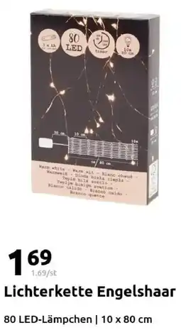 Action Lichterkette Engelshaar Angebot