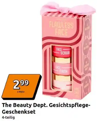 Action The Beauty Dept. Gesichtspflege Geschenkset Angebot