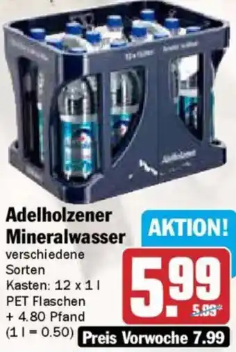 AEZ Adelholzener Mineralwasser Angebot