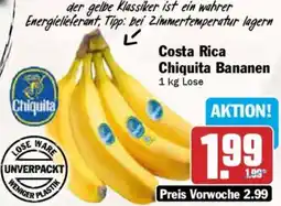 AEZ Costa Rica Chiquita Bananen Angebot