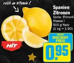 AEZ Spanien Zitronen Angebot