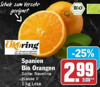 AEZ Spanien Bio Orangen Angebot