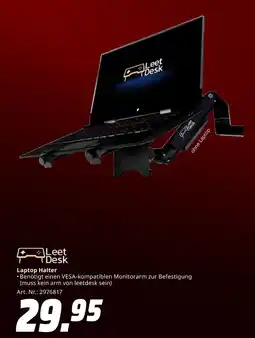 MediaMarkt Leet desk laptop halter Angebot