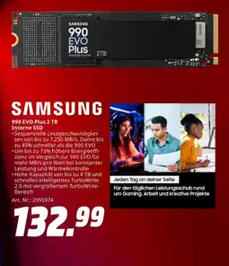 MediaMarkt Samsung 990 evo plus 2 tb interne ssd Angebot