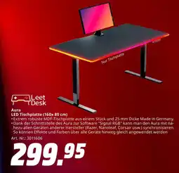 MediaMarkt Leet desk aura led tischplatte Angebot