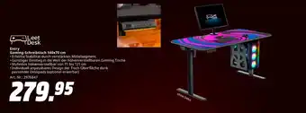 MediaMarkt Leet desk entry gaming-schreibtisch Angebot