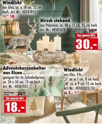 Möbel Mahler Windlicht Angebot