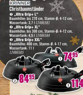 Hornbach Krinner christbaumständer Angebot