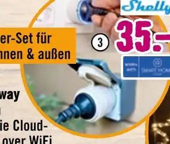 Hornbach Shelly zwischenstecker-set – innen- & außenstecker Angebot