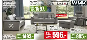 Möbel Mahler Wmk sofa 3-sitzig Angebot