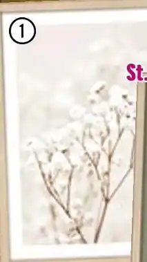 Hornbach Gerahmtes bild „dried fiber in the wind iii“ Angebot