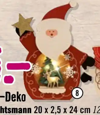 Hornbach Led-holz-deko weihnachtsmann Angebot