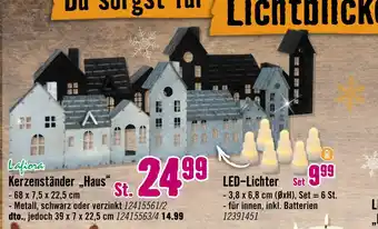 Hornbach Kerzenständer „haus“ Angebot