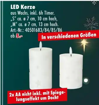 Möbel Mahler Led kerze Angebot