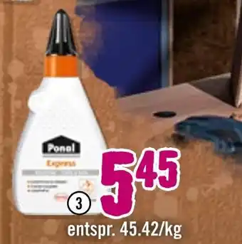 Hornbach Ponal holzleim „express“ Angebot