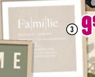 Hornbach Gerahmtes bild „familie definition“ Angebot