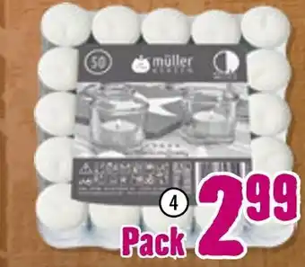 Hornbach Müller teelichte Angebot