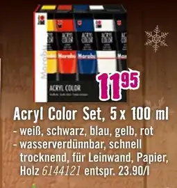 Hornbach Marabu acryl color set Angebot