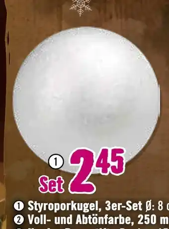 Hornbach Styroporkugel, 3er-set Angebot