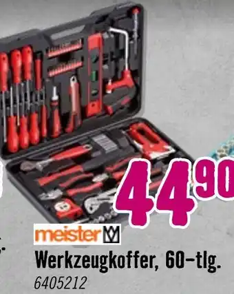 Hornbach Meister werkzeugkoffer Angebot