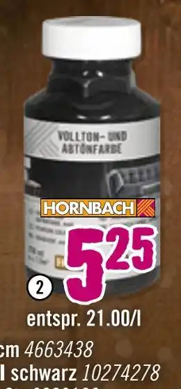 Hornbach Hornbach voll- und abtönfarbe Angebot