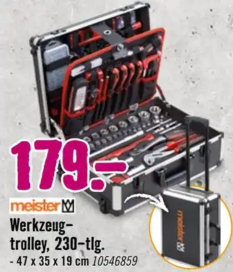 Hornbach Meister werkzeugtrolley Angebot