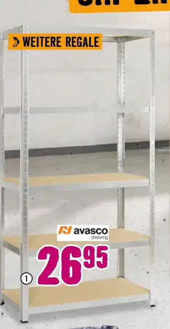Avasco shelving schwerlastregal „atlas“