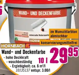 Hornbach Hornbach wand- und deckenfarbe Angebot