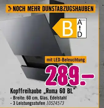 Hornbach Kopffreihaube roma 60 bl Angebot