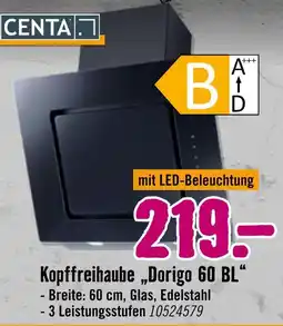 Hornbach Centa kopffreihaube „dorigo 60 bl“ Angebot