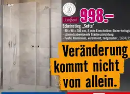 Hornbach Jungborn eckeinstieg sette Angebot