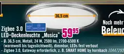 Hornbach Zigbee 3.0 led-deckenleuchte musica Angebot