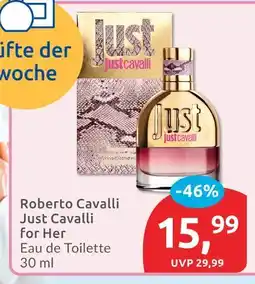 Budni Roberto cavalli just cavalli for her Angebot
