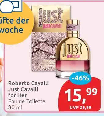 Budni Roberto cavalli just cavalli for her Angebot