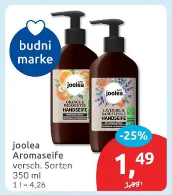 Budni Joolea aromaseife orange & weißer tee Angebot