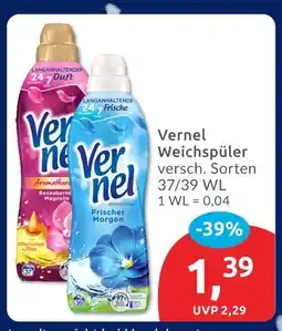 Budni Vernel weichspüler frischer morgen Angebot