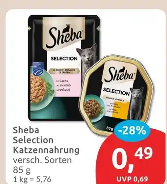 Budni Sheba selection katzennahrung Angebot