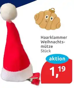 Budni Haarklammer weihnachtsmütze Angebot