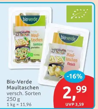 Budni Bio-verde maultaschen gemüse Angebot
