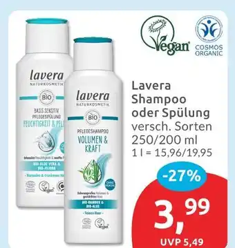 Budni Lavera shampoo Angebot