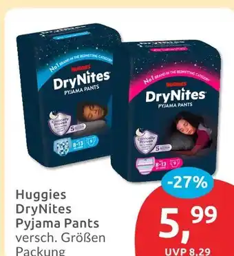 Budni Huggies drynites pyjama pants Angebot