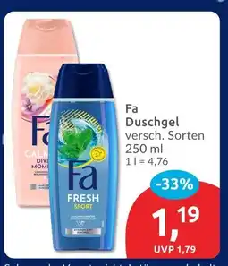 Budni Fa duschgel fresh sport Angebot