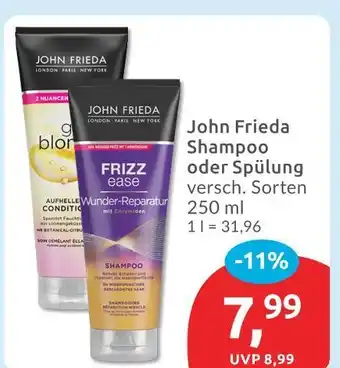 Budni John frieda shampoo Angebot