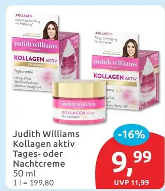 Budni Judith williams kollagen aktiv tagescreme Angebot