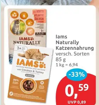 Budni Iams naturally katzennahrung Angebot