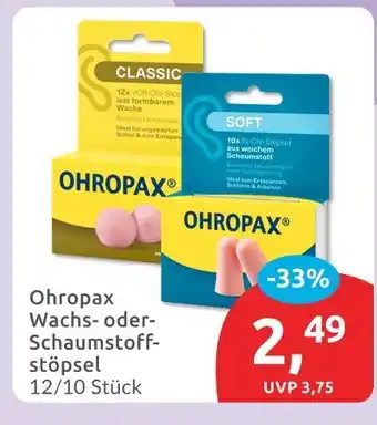 Budni Ohropax classic Angebot