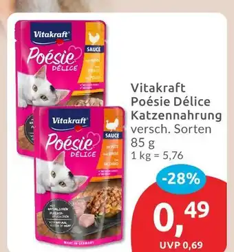Budni Vitakraft poésie délice katzennahrung Angebot
